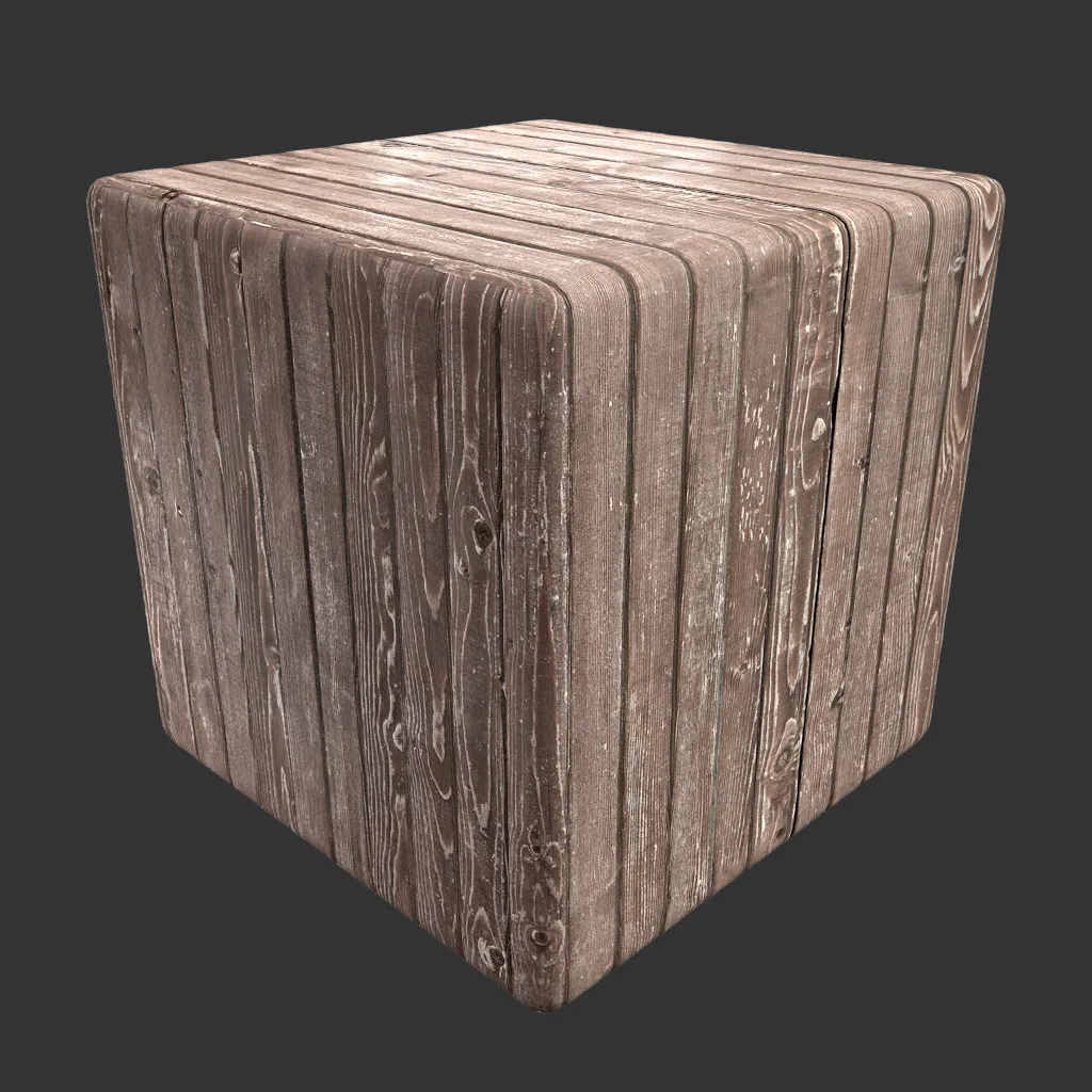 PBR TEXTURES – FULL OPTION – Wood Planks Worn – 1410