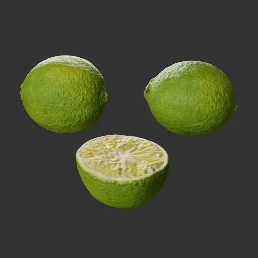 PBR TEXTURES – FULL OPTION – Fruit Limes  – 1447