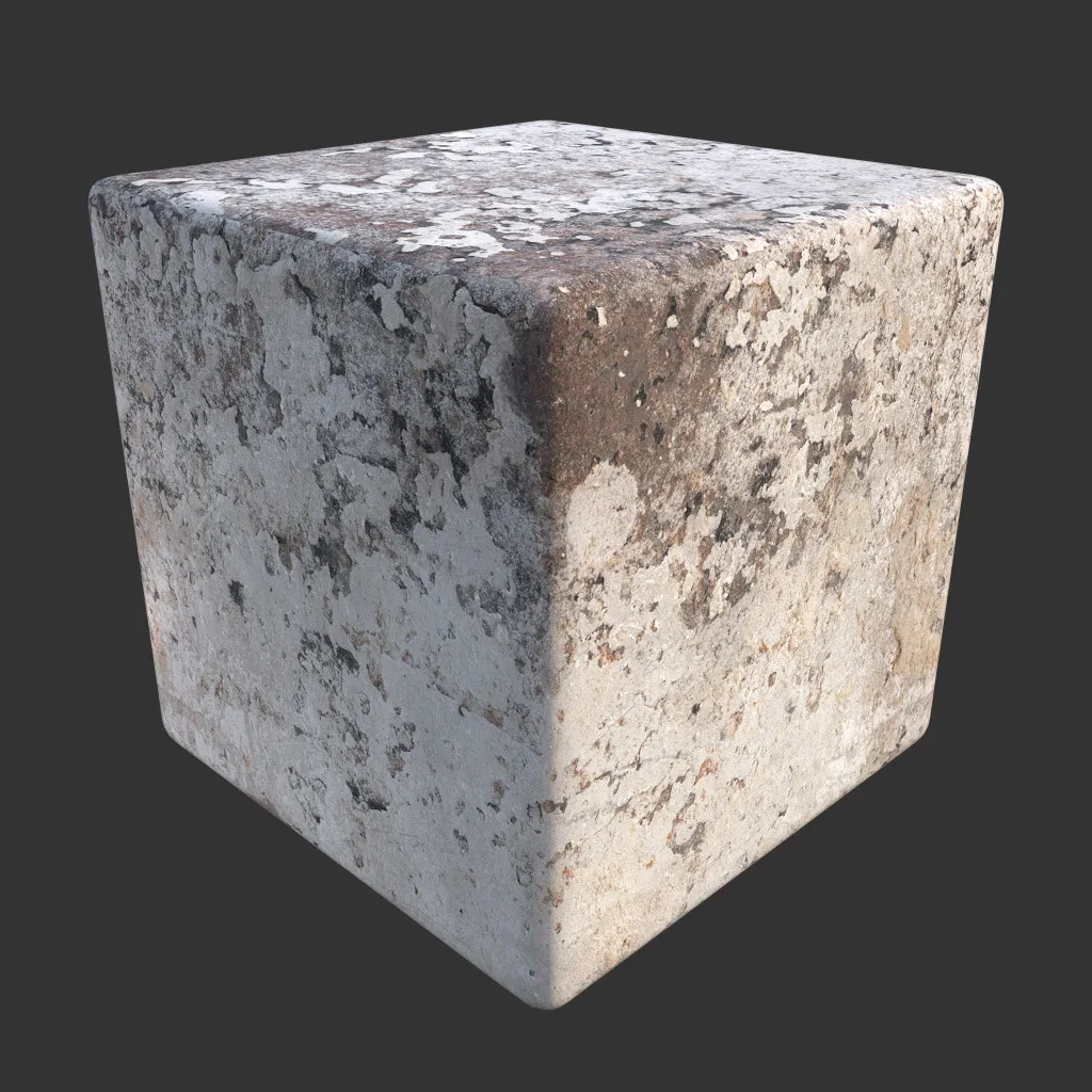 PBR TEXTURES – FULL OPTION – Chipped Paint  – 150