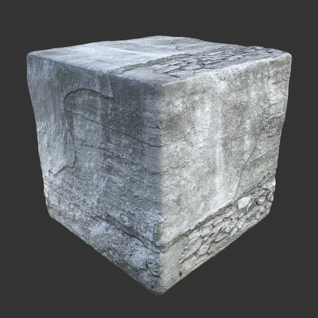 PBR TEXTURES – FULL OPTION – Concrete Wall  – 358