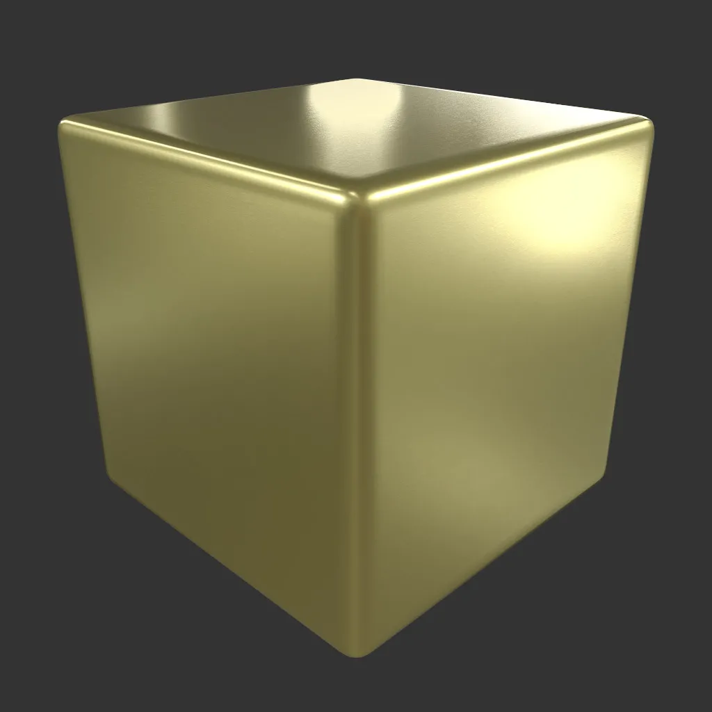 PBR TEXTURES – FULL OPTION – Metal Brass Brushed – 703