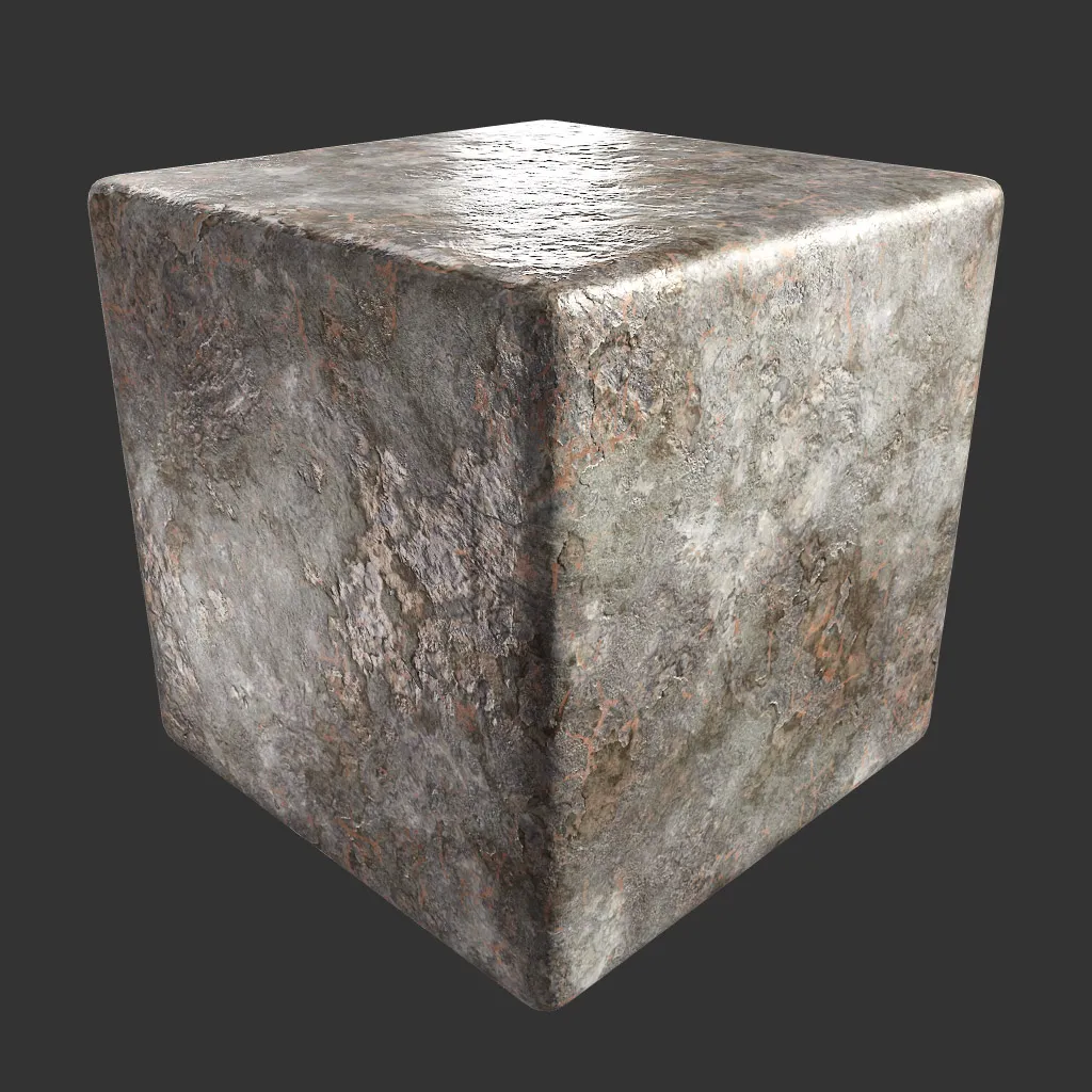 PBR TEXTURES – FULL OPTION – Metal Corroded Heavy – 723