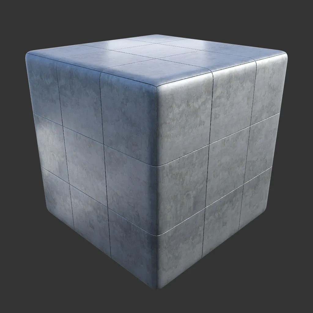 PBR TEXTURES – FULL OPTION – Metal Panel Square – 780