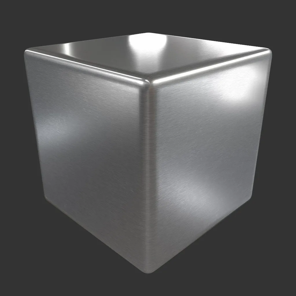 PBR TEXTURES – FULL OPTION – Metal Stainless Steel – 816
