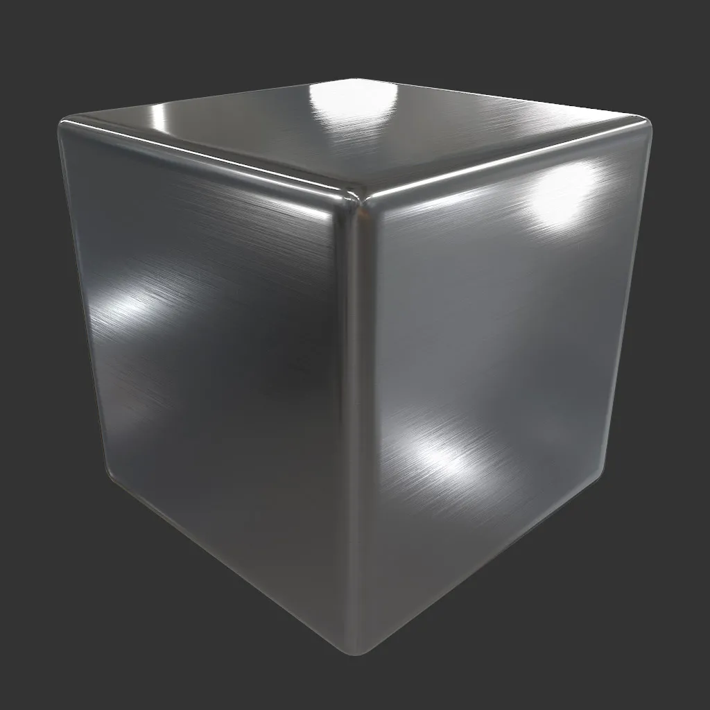 PBR TEXTURES – FULL OPTION – Metal Stainless Steel – 821