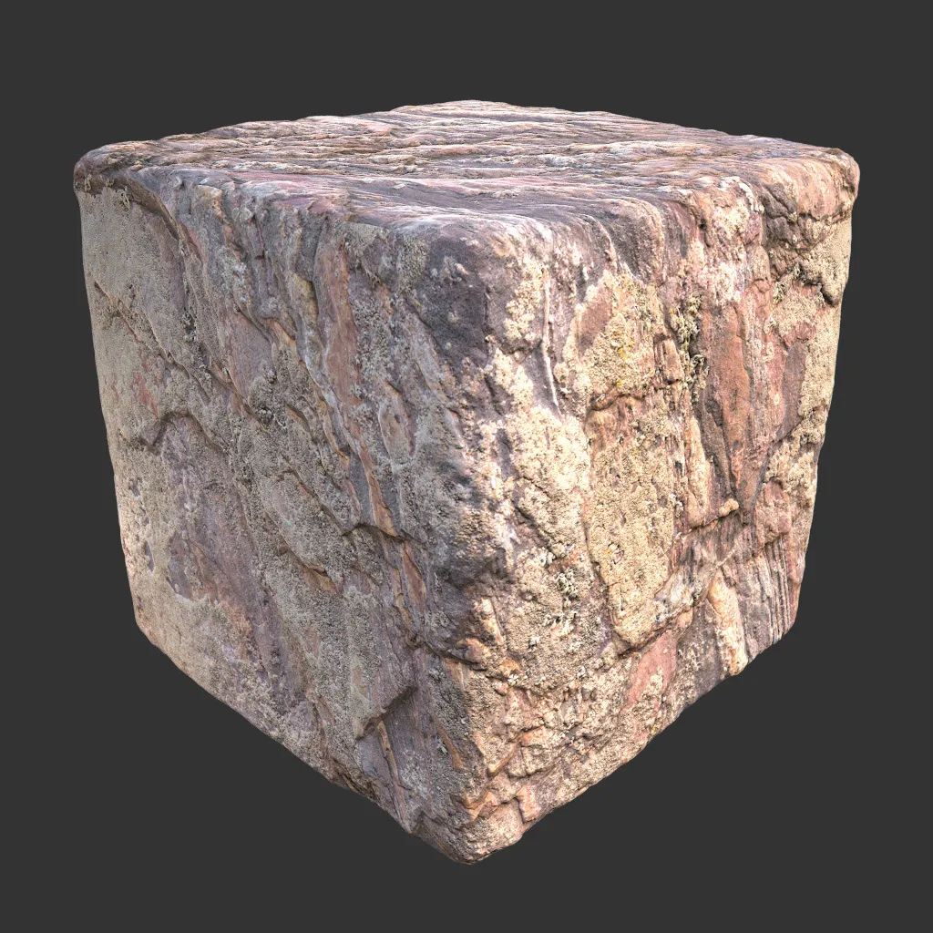 PBR TEXTURES – FULL OPTION – Rock Brown  – 935