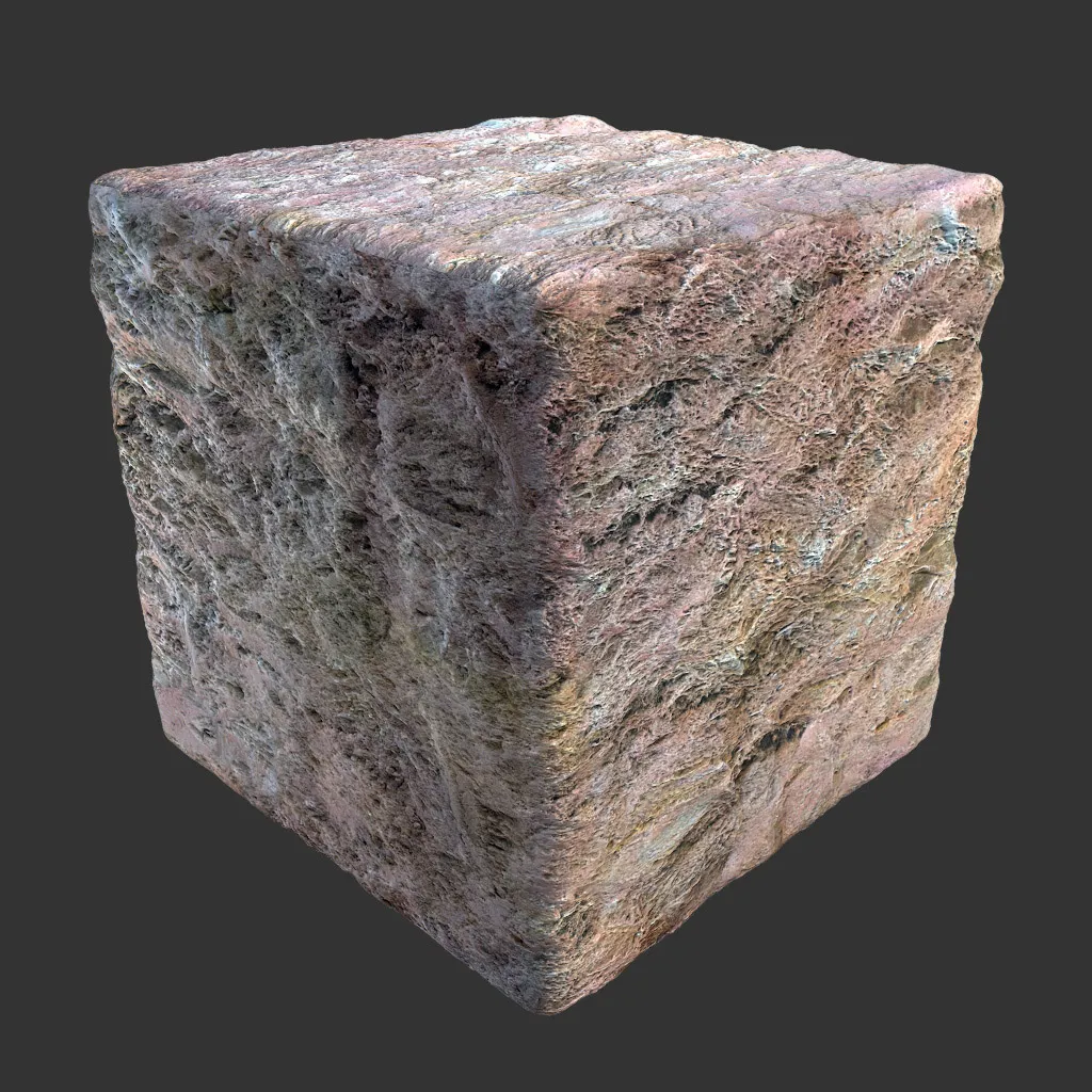 PBR TEXTURES – FULL OPTION – Rock Brown  – 938