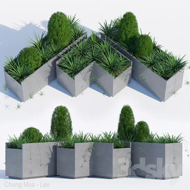 DECOR HELPER – PLANT – EXTERIOR 3D MODELS – 35