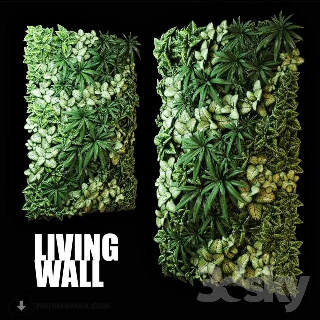 DECOR HELPER – PLANT – WALL 3D MODELS – 53