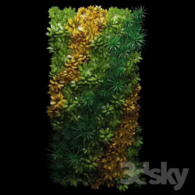 DECOR HELPER – PLANT – WALL 3D MODELS – 57