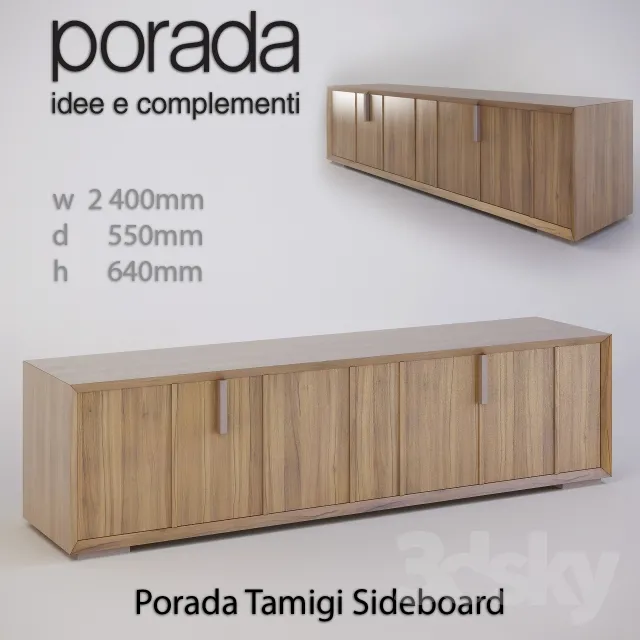 SIDEBOARD – CHEST OF DRAWER 3D MODELS – 079