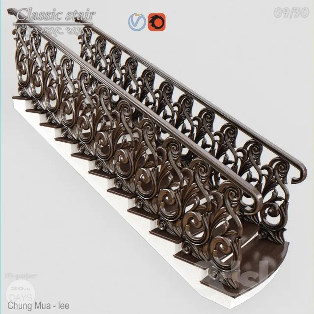 DECOR HELPER – STAIR 3D MODELS – 61