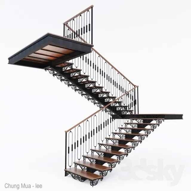 DECOR HELPER – STAIR 3D MODELS – 66