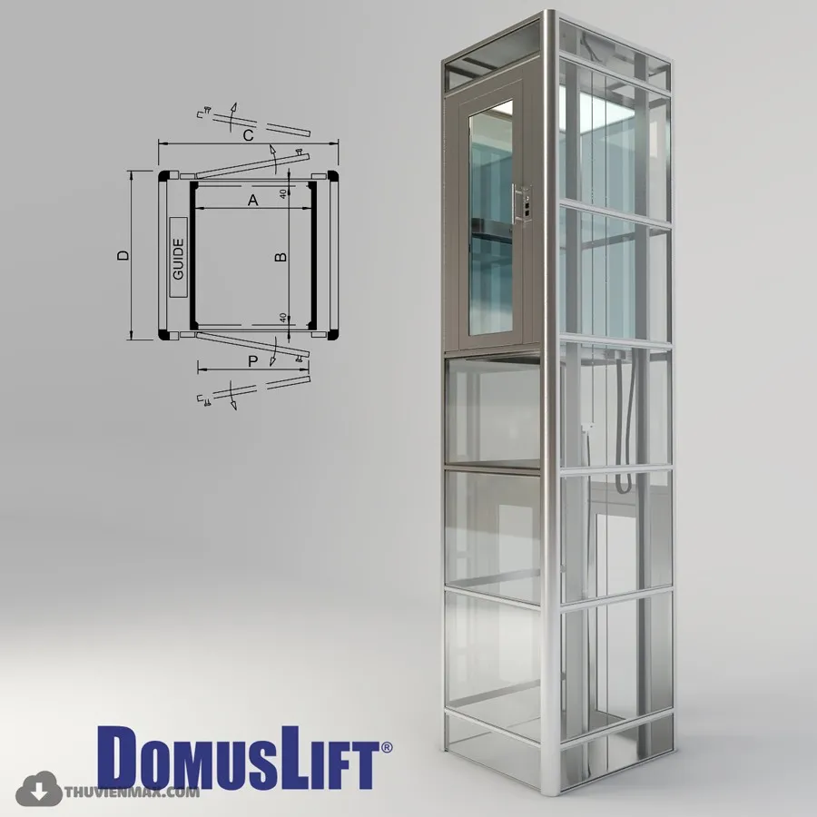 DECOR HELPER – STAIR – ELEVATOR 3D MODELS – 4