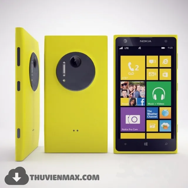 lumia 1020 3DS Max - thumbnail 3