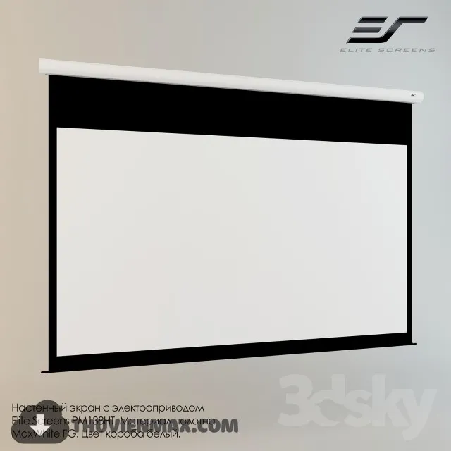Projection Screen Elite Screens PM138HT 3DS Max - thumbnail 3