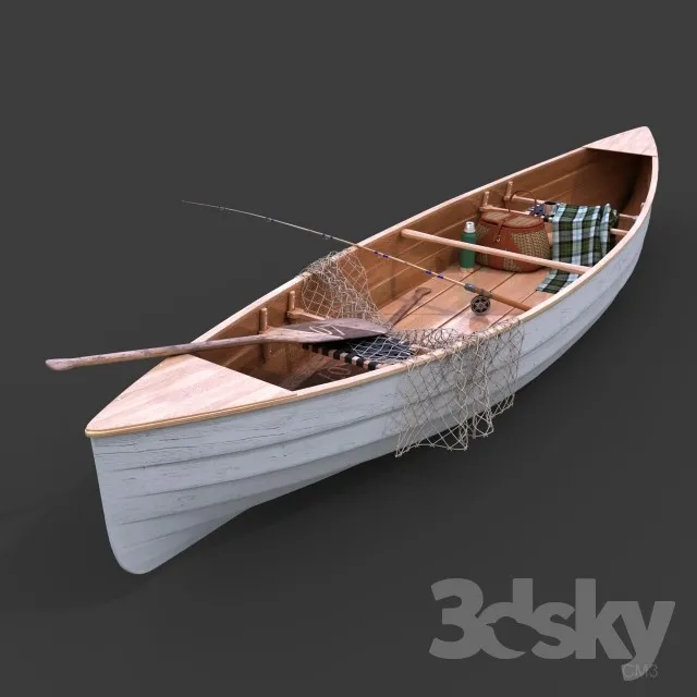Fishing boat 3DS Max - thumbnail 3