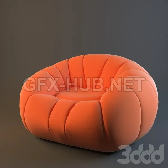 FURNITURE 3D MODELS – lazy-sofa