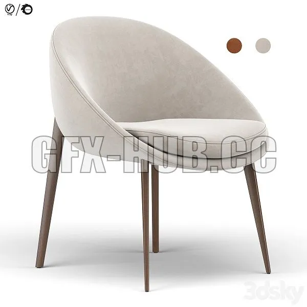 FURNITURE 3D MODELS – Lido Dining Chair