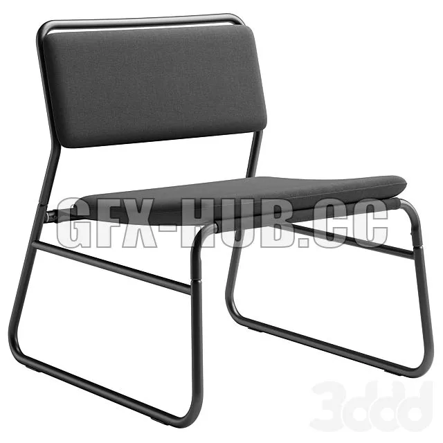 FURNITURE 3D MODELS – Linnerback Easy Chair by Ikea