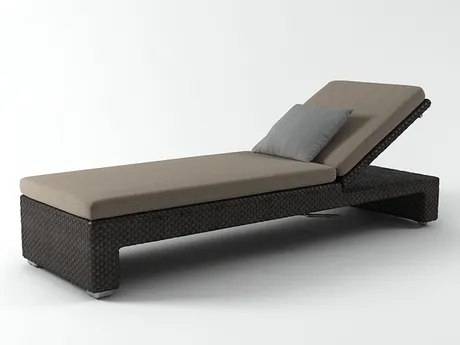 FURNITURE 3D MODELS – Lounge beach chair