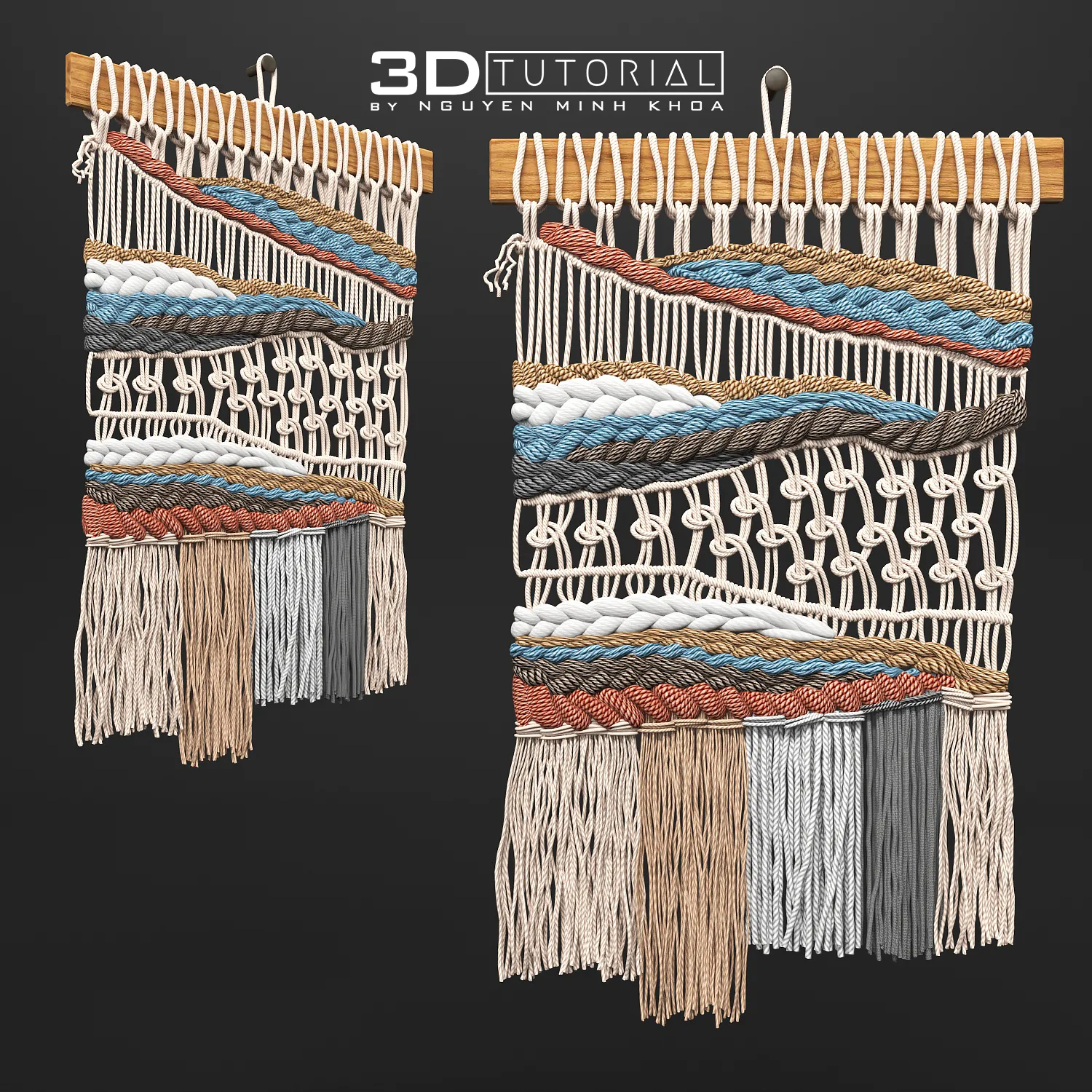 FURNITURE 3D MODELS – Macrame 6 modelbyNguyenMinhKhoa