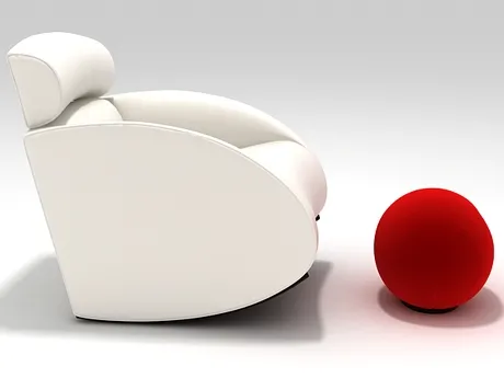 FURNITURE 3D MODELS – Mama Armchair and Tatino Footstool