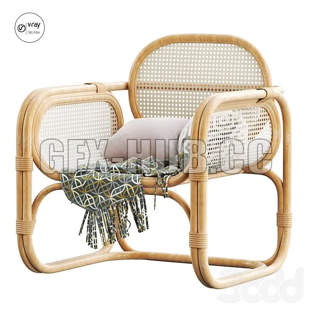 FURNITURE 3D MODELS – Marte Lounge Chair 2