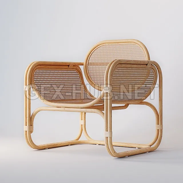 FURNITURE 3D MODELS – Marte Lounge Chair