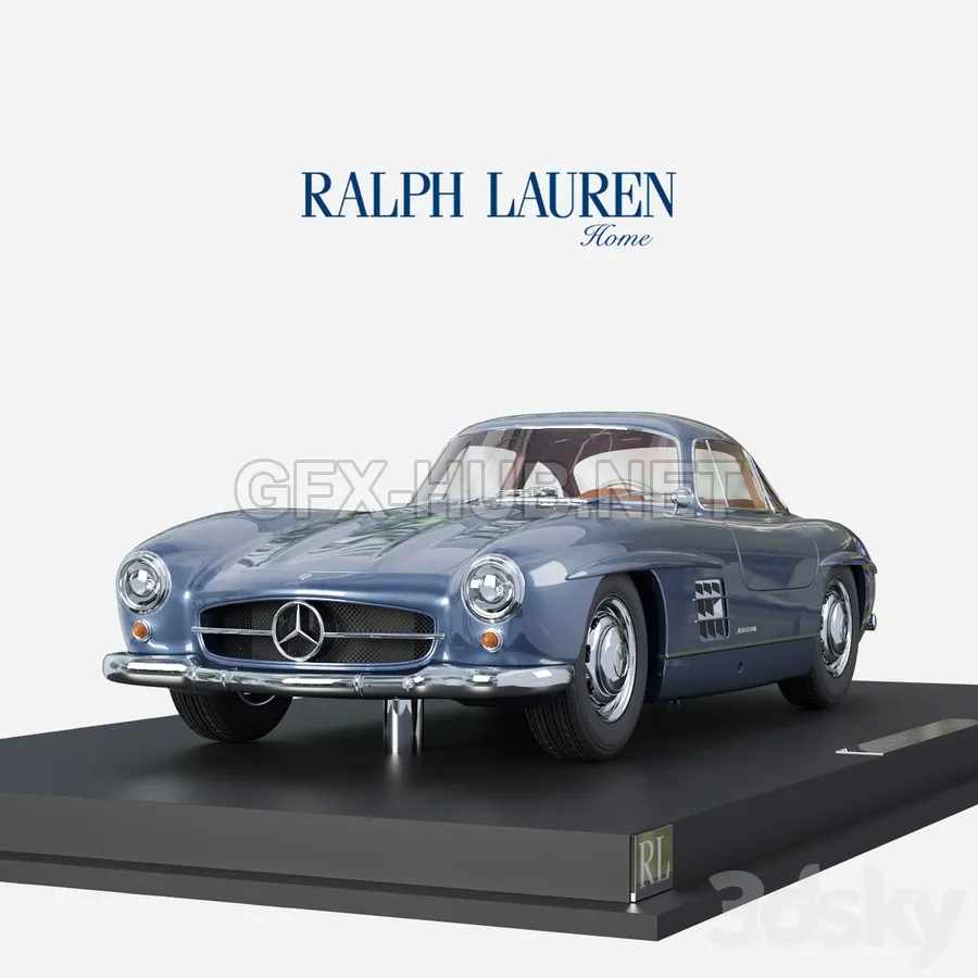 FURNITURE 3D MODELS – Mercedes Benz 300SL Coupe Limited Edition