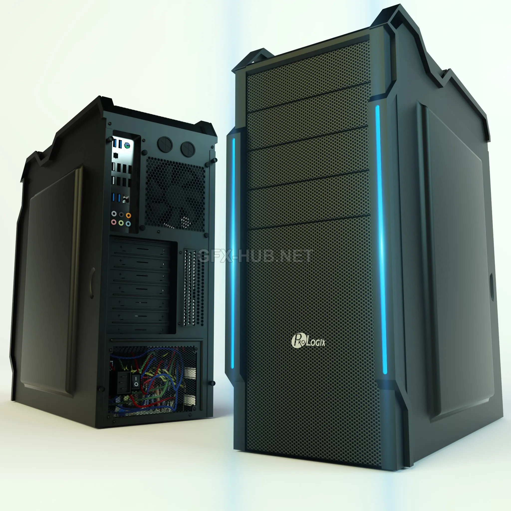 FURNITURE 3D MODELS – PC case Prologix