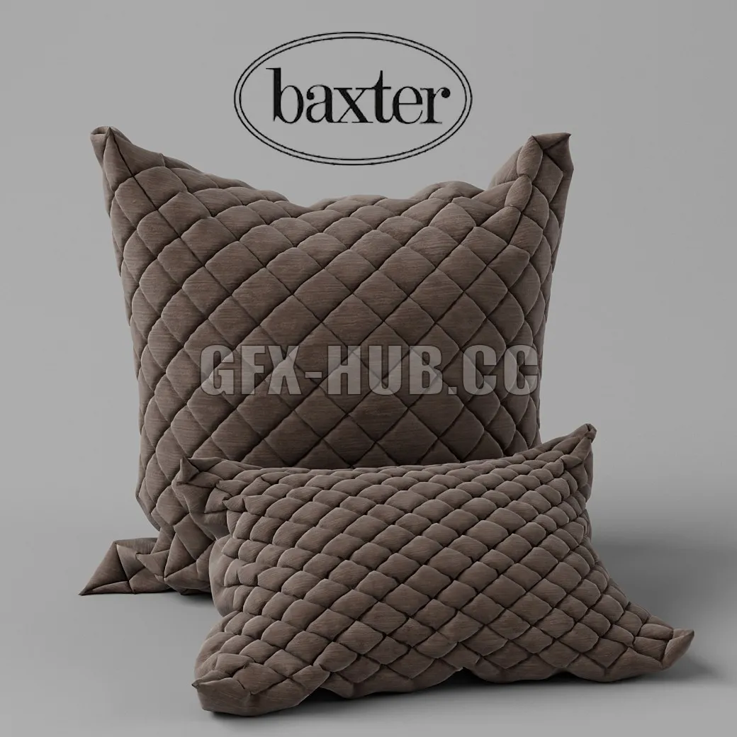 FURNITURE 3D MODELS – Pillow by Baxter