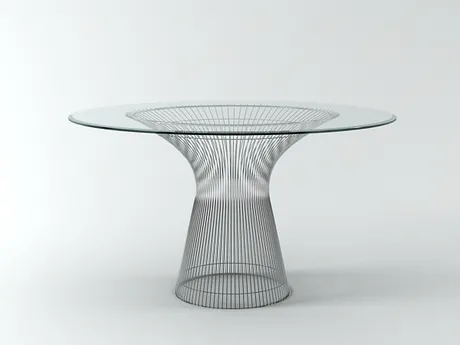 FURNITURE 3D MODELS – Platner Dining Table