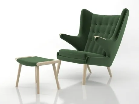 FURNITURE 3D MODELS – PP19 Teddy Bear Chair