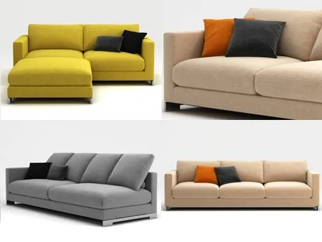 FURNITURE 3D MODELS – Reversi sofa system