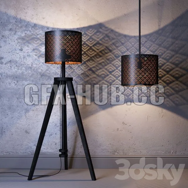 FURNITURE 3D MODELS – Shade Nemo, suspension Second by IKEA