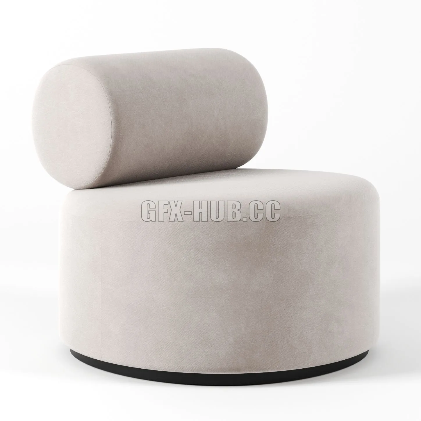 FURNITURE 3D MODELS – Sinclair Lounge Chair by Fest