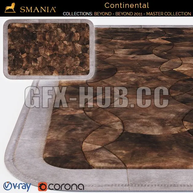 FURNITURE 3D MODELS – Smania Continental Carpet