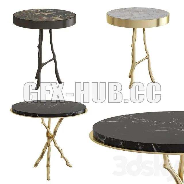 FURNITURE 3D MODELS – Tables Veritas and Westchester Eichholtz Collections