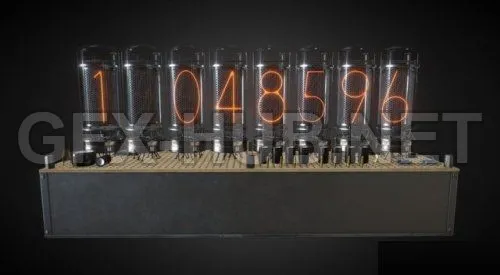 PBR Game 3D Model – Divergence meter