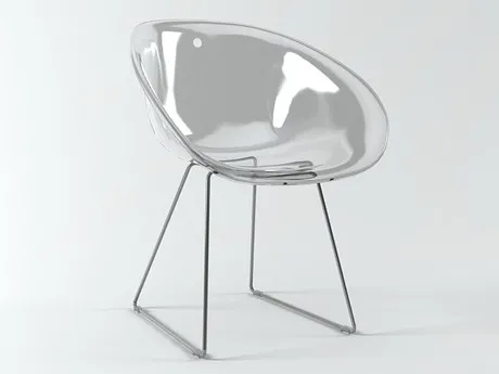 FURNITURE 3D MODELS – Transparent chair