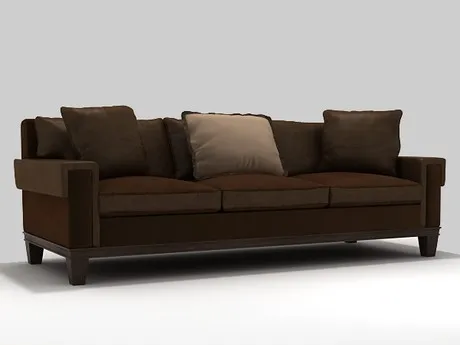 FURNITURE 3D MODELS – Well Suited sofa