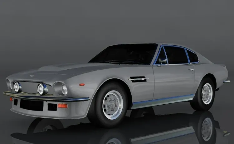 CAR – 1977 Aston Martin Vantage 3D Model