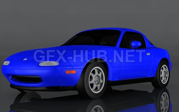 CAR – 1994 Mazda MX-5 3D Model