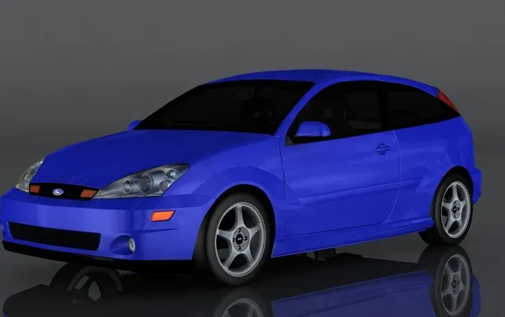 CAR – 2003 Ford SVT Focus 3D Model