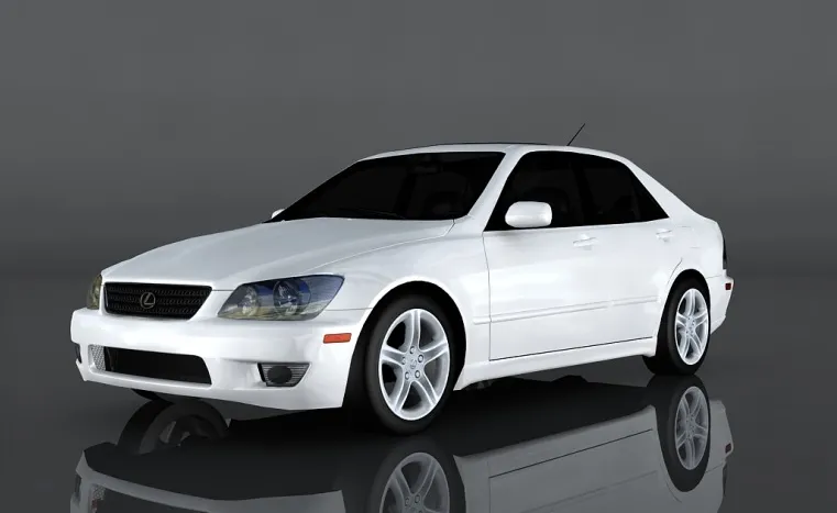 CAR – 2003 Lexus IS300 3D Model