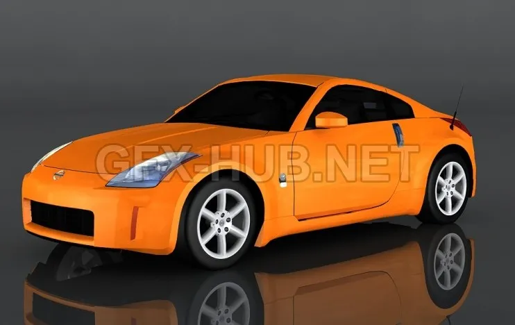 CAR – 2003 Nissan Fairlady Z33 3D Model