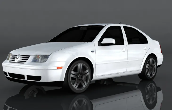 CAR – 2003 Volkswagen Bora VR6 3D Model