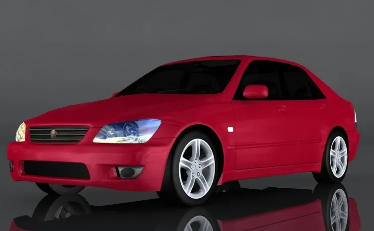 CAR – 2004 Toyota Altezza RS200 3D Model