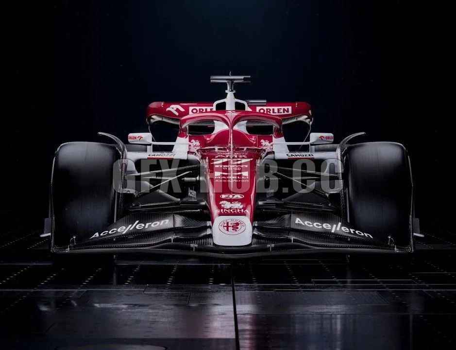 CAR – 2022 F1 Alfa Romeo C42 Team ORLEN 3D Model
